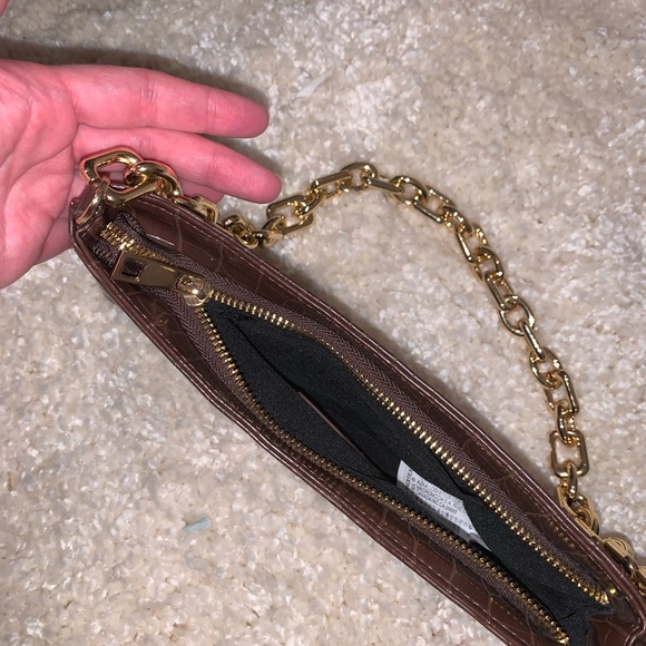 Zara Chain Purse Brown - Picture 2 of 2